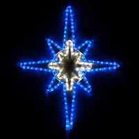 60CM LED Rope Light Bethlehem, Cool White/Blue LED