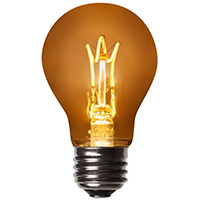 Clear A19 LED Filament Bulbs, E26 Base