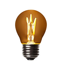 Clear G45 LED Filament Bulbs, E26 Base