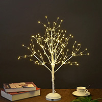 LED Bonsai Tabletop Tree, Warm White LED